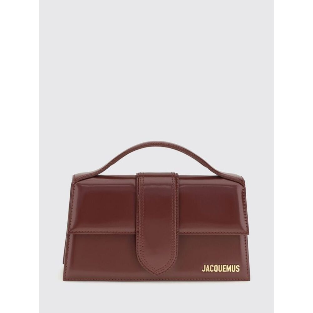 Jacquemus Women Le Bambino Smooth Calfskin Handbag Jacquemus With Lettering Logo